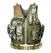 Equipped with tactical vest and vest