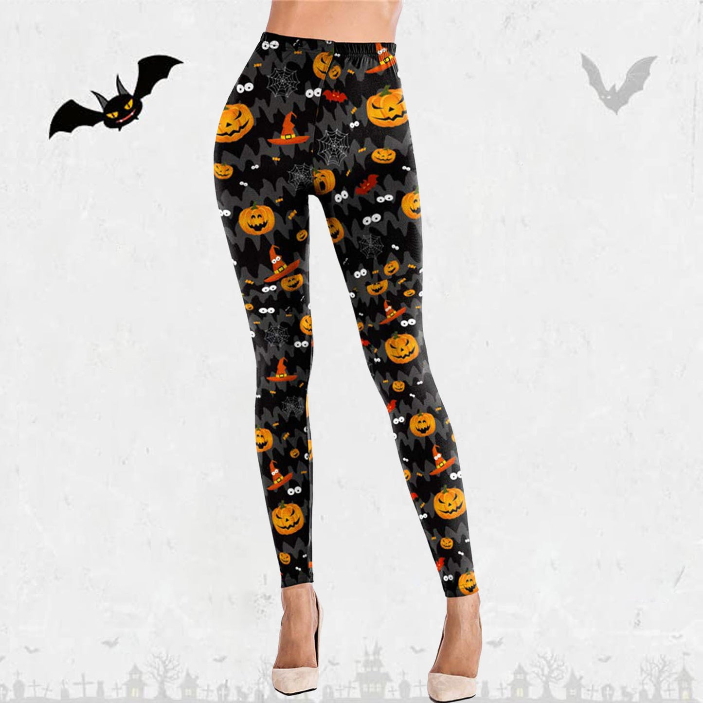 European Beauty Pants Halloween Women's Casual Sports Tight