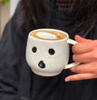 Matte Ceramic Halloween Funny Pumpkin