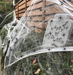 Sqft Halloween Spider Web Decorations Super Stretch White Webbing