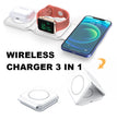 Magnetic Wireless Charger Mobile Phone Watch Headset Portable Fast Charging