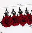 Vintage Red Rose Queen Hairband Halloween