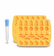 Halloween 40 Skull Ice Cube Baking Mould