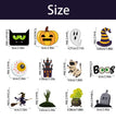 Fashion Simple Halloween Cake Decorative Planting Flags