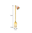 Halloween Style Pendant Stainless Steel Coffee  Creative Pumpkin Spoon