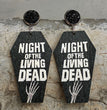Halloween Horror Eardrop Grave Undead Bat Cross Coffin Earrings