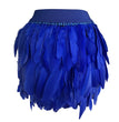 Wild Sexy Feather Skirt Party Carnival Nightclub Performance Dance Skirt