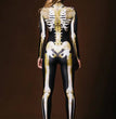 Halloween Skeleton Skull Digital Print Skinny Jumpsuit