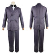 Wednesday Halloween Striped Cosplay Costume