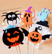 Adorable Decoration Of Halloween Baking Cake