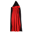 Halloween Black And Red Cloak Adult Double-sided Cloak Black Death Cloak Child Double-layer Cloak Vampire Cloak