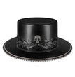 Halloween Punk Skull Black Top Hat