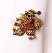 Christmas Elk Wreath Christmas Tree Bells Snowflake Napkin Ring