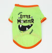 Dog clothes spring and summer clothes cartoon print T-shirt Teddy Bichon pet costume wholesale pet Halloween clothes