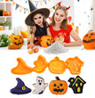 Baking Set Tool Halloween Diy Cake Decoration Plastic Cookie Cutter Mold