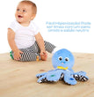 Octoplush Musical Huggable Stuffed Animal Plush Toy, Learn Colors in 3 Languages, Blue, 11" Age 3 Month and Up,
