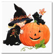 Halloween Cat Square Rhombus Cartoon Embroidery Diamond Painting