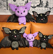 Dark Bat Doll Halloween Funny Stuffed Toy