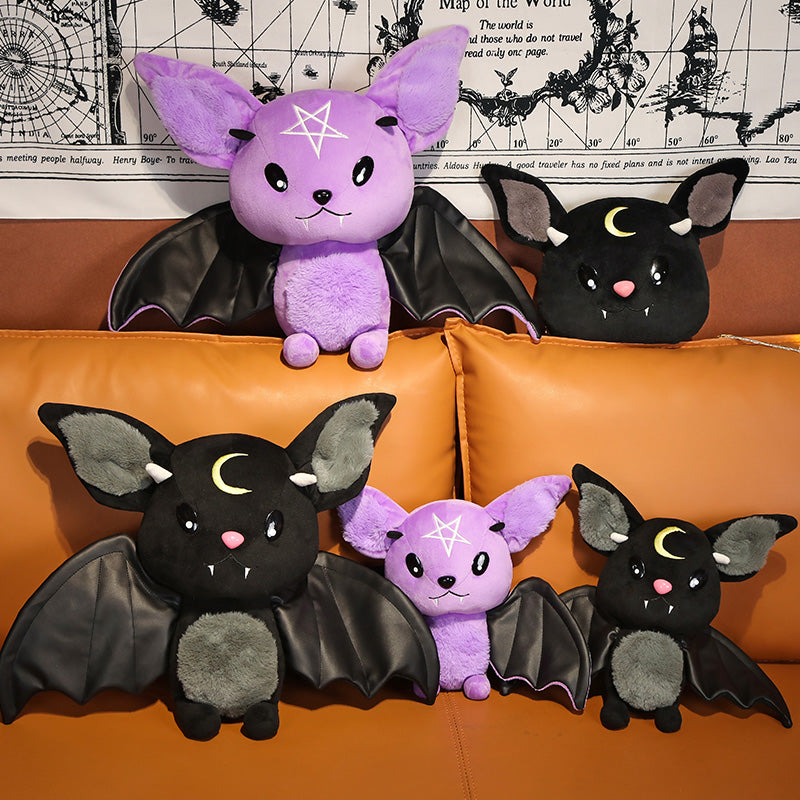 Dark Bat Doll Halloween Funny Stuffed Toy