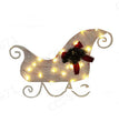 Christmas Scene Decoration With LED Lights Christmas Snowman Ornaments