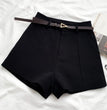 Fashion Versatile High Waist Slim Suit Shorts