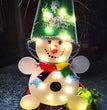 Christmas Scene Decoration With LED Lights Christmas Snowman Ornaments
