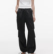 Women's Fashionable Silk Satin Casual Wide-leg Pants