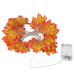 Lights Halloween Decorative String Lights LED Maple Leaf