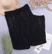 Hollow Hand Crochet Loose Wide Trousers Beach Vacation Style