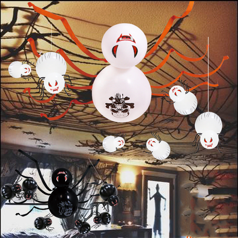 Party Supplies Halloween Spider Balloon Haunted House Bar Decoration