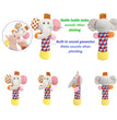 Wrist Rattles Foot Finder Rattle Toy for 3-6 Months Baby, Feet Leg Ankle Socks Arm Hand Bracelet Shaker for 6-9 Months Infant Boy & Girl, Gift Set for 0-2 Years Newborn Babies (5 Pcs-C)