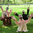 Halloween Horror Decorative Insert Large Swing Ghost