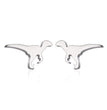 Stainless Steel Halloween Horror Stud Earrings