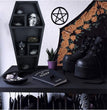 Halloween Coffin Shelving Is Ghostly Gothic