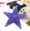 Christmas Three-dimensional Plastic Mesh Star Decoration