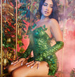 Costume Sequin Halloween Play Costume Ladies Dress