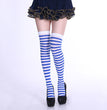 Rainbow Colorful Striped Stockings For Halloween Party