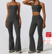 Women's Tight One-piece Casual Waist Bootleg Pants