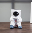 Simple Astronaut Mobile Phone Stand Student Desktop Holder Cute Spaceman Cell Phone Holder Creative Gift Small Desk Decoration
