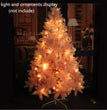 Christmas pink pointed gradient christmas tree