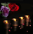 Halloween brown luminous led electronic candle