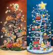 Halloween Acrylic Cartoon Tree Desktop Tree
