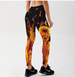 Halloween Personality Creative Skull Print Yoga Pants
