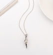 Halloween glow-in-the-dark Cape Snail Necklace
