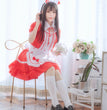 Maid anime costume halloween costume