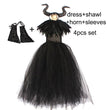 Girl Halloween Costume Witch Dress Dress
