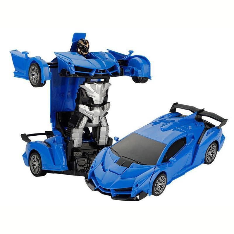 [Xmasgifts]Transform Easter RC Cars for Boys 3-15,2.4Ghz Remote Control 1:18 Scale Robot Deformation 360° Rotation Rechargeable Batteries Included High-Quality ABS Plastic Gift Set,Blackfriday,Christmas