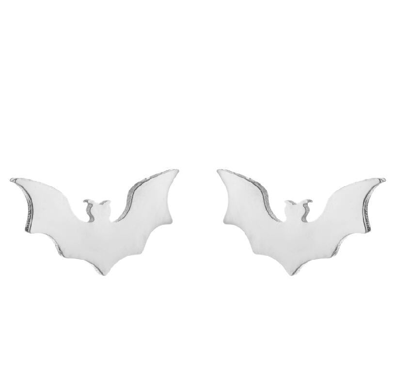 Stainless Steel Halloween Horror Stud Earrings