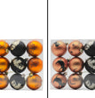 Halloween Decorations 6cm12 Painted Matte Plastic Balls