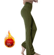 Fleece-lined Yoga Bootleg Pants High Waist Hip Lift Outdoor